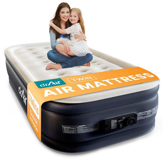 Dr. air Twin Air Mattress Gray/Black - main